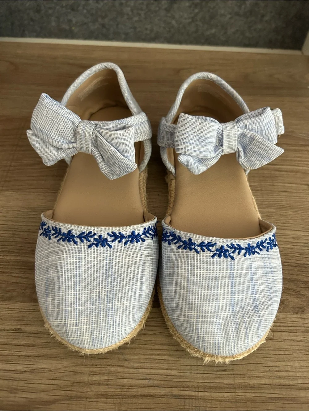 Gymboree Girls Espadrille Flat Casual Shoes size 12
